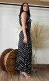 Polka Dot Sleeveless Dress