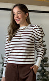 Stripe Sweater Top