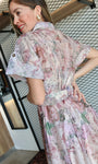 Floral Belted Dress