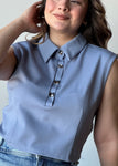Ponte Crop Polo