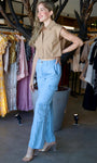 Tencel Cargo Pockets Pants