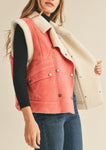 Faux Shearling Vest