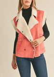 Faux Shearling Vest