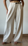 Formal Pants w/ Belt Detail
