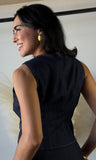 Denim Sleeveless Vest