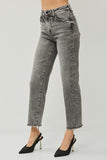 High Rise Straight Jeans