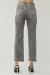 High Rise Straight Jeans