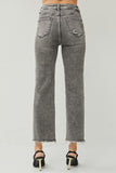 High Rise Straight Jeans