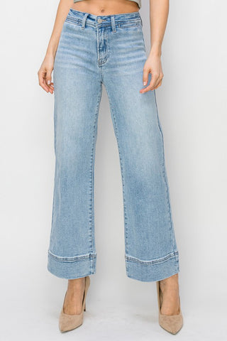 High Rise Wide Jeans
