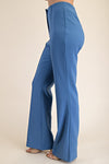 Flared High-Waisted Pants