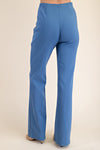 Flared High-Waisted Pants