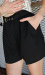 Black Belted Short