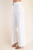 High Waist Wide Leg Pocket Pants