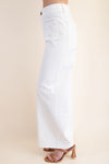 High Waist Wide Leg Pocket Pants