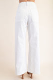 High Waist Wide Leg Pocket Pants