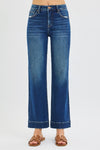 High Rise Straight Jeans