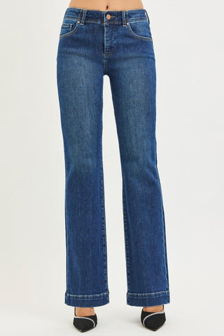 High Rise Bootcut Jeans