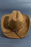 Round Concho Disc Belt Western Hat