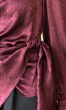 Wine Color Blouse