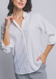 Linen Button-down Shirt