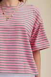Round Neck Stripe Everyday Top