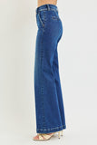 High Rise Wide Leg Jeans