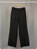Solid Wide Long Pants