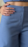 Denim Style Formal Pants