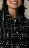 Collared Tweed Jacket