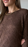 Round Neck Long Sleeve Top