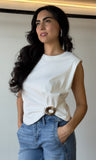 Sleeveless T-shirt