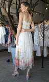 Spring Pleated Dress