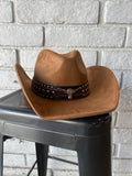 Mocha Western Hat