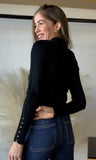 Rib High-neck Sweater
