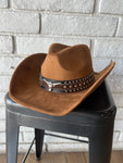 Mocha Western Hat