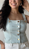 Denim Top