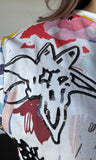 Allover Print Oversized Tee