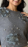 Grey Pearl Sweater