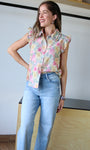 Flower Print Blouse