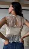 Ecru Lace Blouse