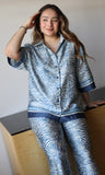 Animal Print Loose-fit Shirt