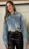 Crop Denim Jacket
