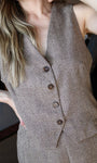 Button Down Vest