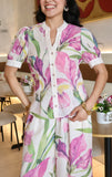 Floral Print Blouse