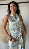 Paisley Print Halter Top