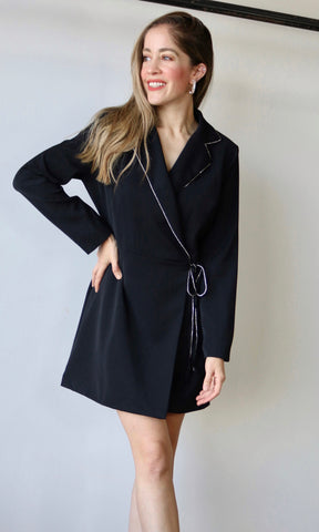 Black Blazer Dress