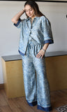 Animal Print Loose-fit Shirt