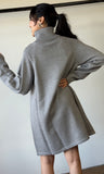 Turtleneck Sweater Dress