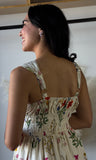Flower Print Midi Dress