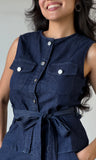 Dark Denim Vest